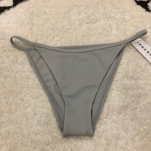 PacSun LA Hearts Ribbed Bikini Bottoms NWT